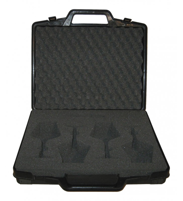Valise de transport pour 4 verres bière Teku, 1 tire-bouchon, plastique rigide Valise de transport pour 4 verres bière Teku, 1 tire-bouchon, plastique rigide
