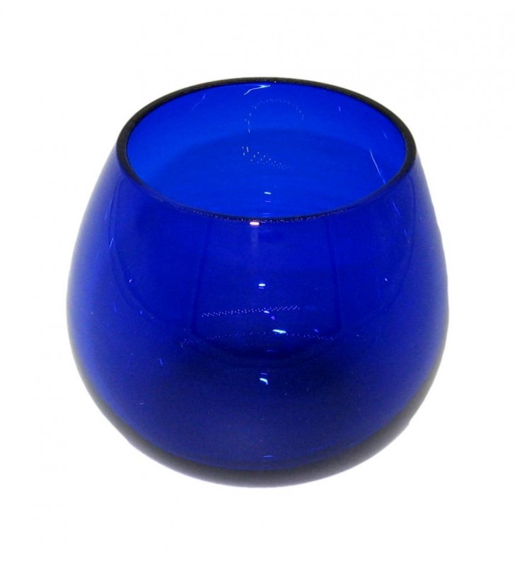 Olive oil tasting COI glasses, Cobalt Blue, glass, set of 6