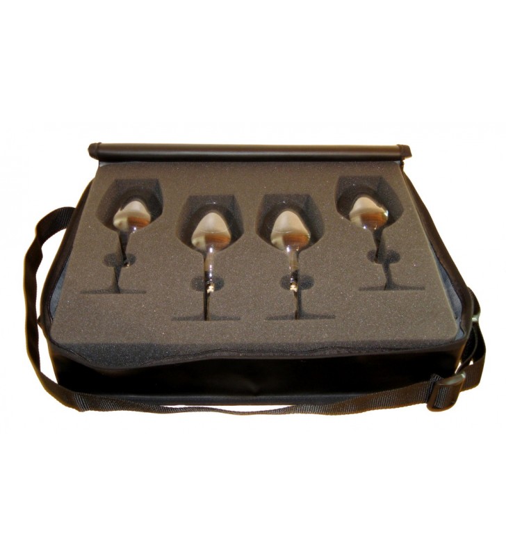 RCR, Riedel, Stolzle Wine Glasses eco-leather Carrying Case RCR, Riedel, Stolzle Wine Glasses eco-leather Carrying Case