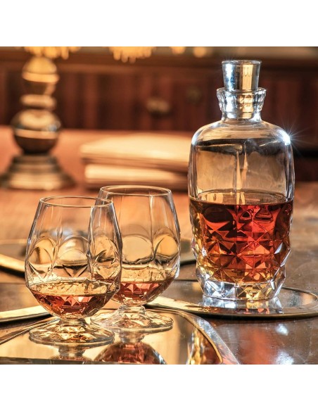 RCR Alkemist whisky, spirits bottle cl. 107, crystal