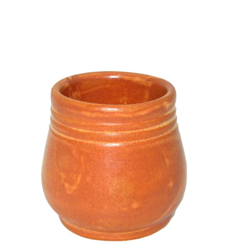 Bicchierino in terracotta cuoio cl. 16, conf. 2 pz