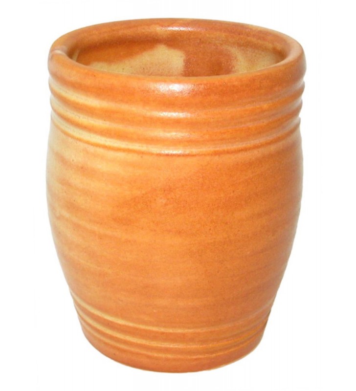 Terracotta Wine Glass Cl. 25, handmade, set of 2 pcs