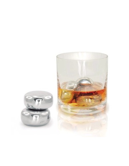 Pulltex 2 stainless steel ice cubes