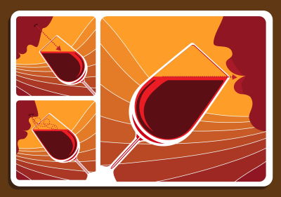 Degustazione vino: esame visivo