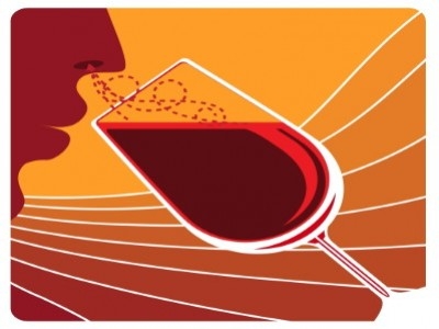 Wine tasting: olfactory examination